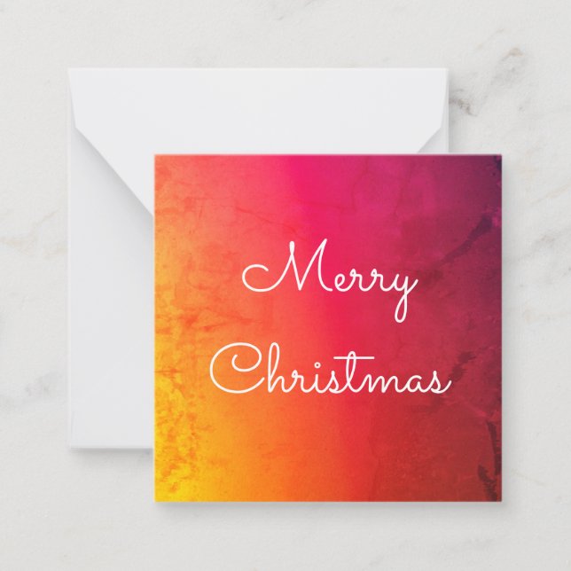 Notas Docinho Mini Cartão De Natal Para Personalizar (Frente)