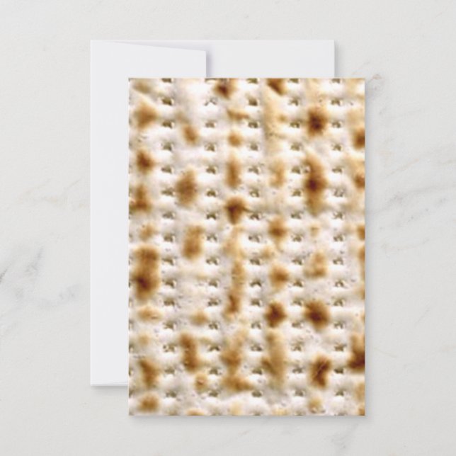 Notas e envelopes do Matzo (Frente)