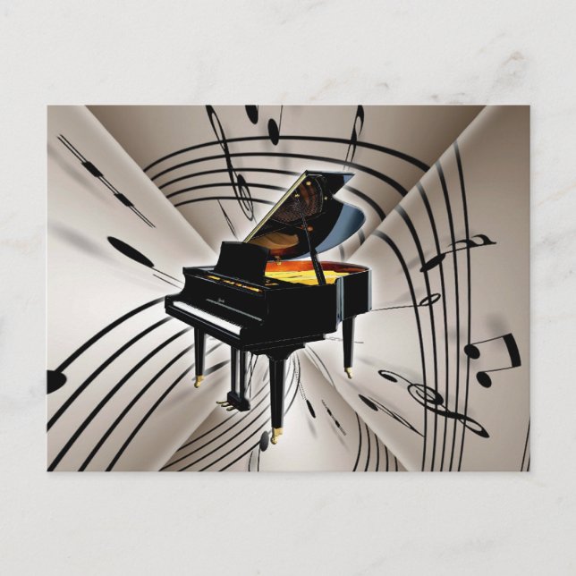 Notas e Funcionarios de Piano (Frente)