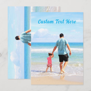Notas Envie Seu Cartão de Foto com Texto Personalizado