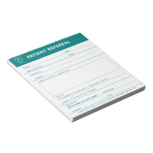 Notas Formulário de Encaminhamento Médico Bloco Médico