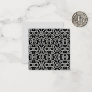 Notas GOTHIC Cartão Quadrado Plano de 2,5"