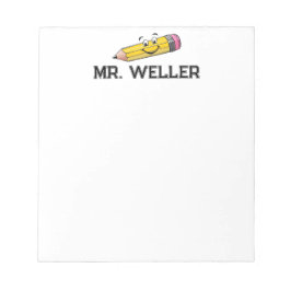 Notas Letras de Bloco de Lápis de Sorriso de Brincadeira