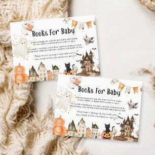 Notas Livros de Halloween para Cartão de Bebê