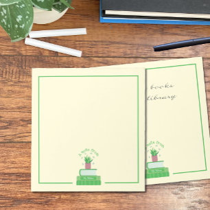 Notas Livros Verdes e Bloco de Professores de Plantas Do