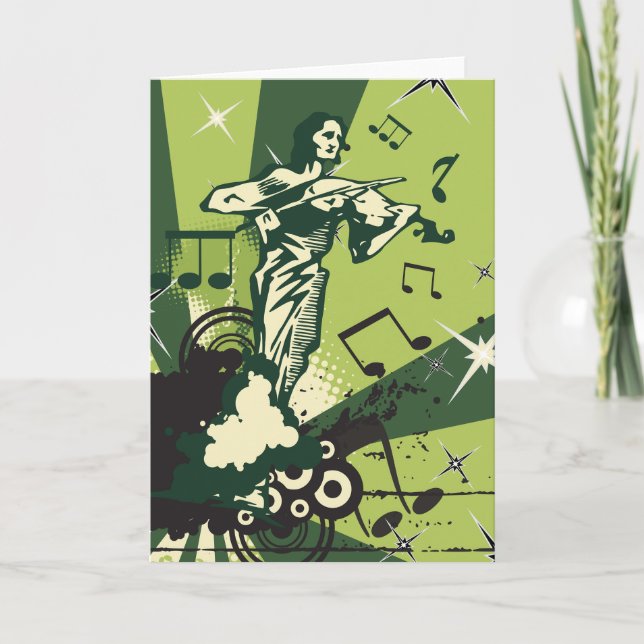 Notas Musicais do Violin Player (Frente)