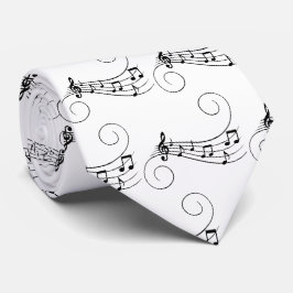 Notas Musicais Gravata Borboleta