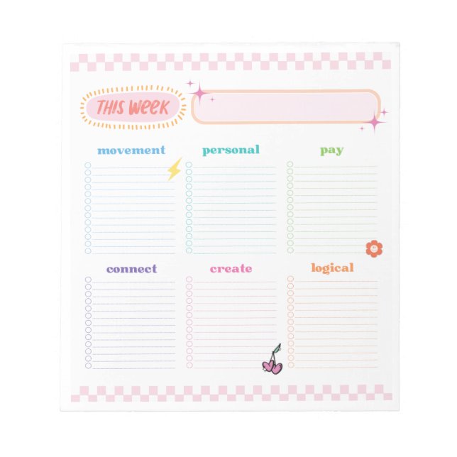 Notas Painel de Planejamento de Bloco de Tempo (Frente)