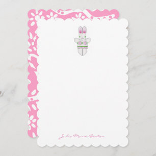 Notas personalizadas do Bikini Bunny