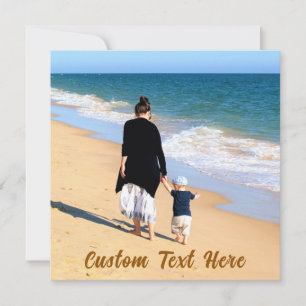 Notas Personalize Seu Cartão de Foto com Texto Personali