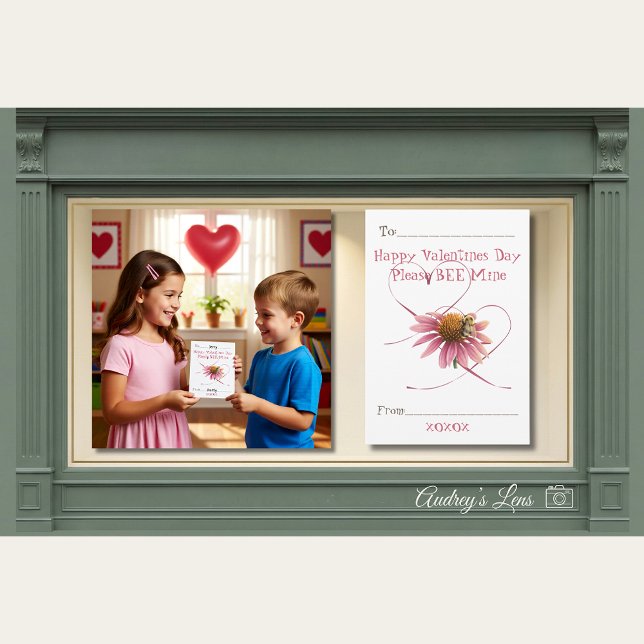 Notas "Por Favor, Seja Minha" Cartão de Dia dos Namorado (Criador carregado)