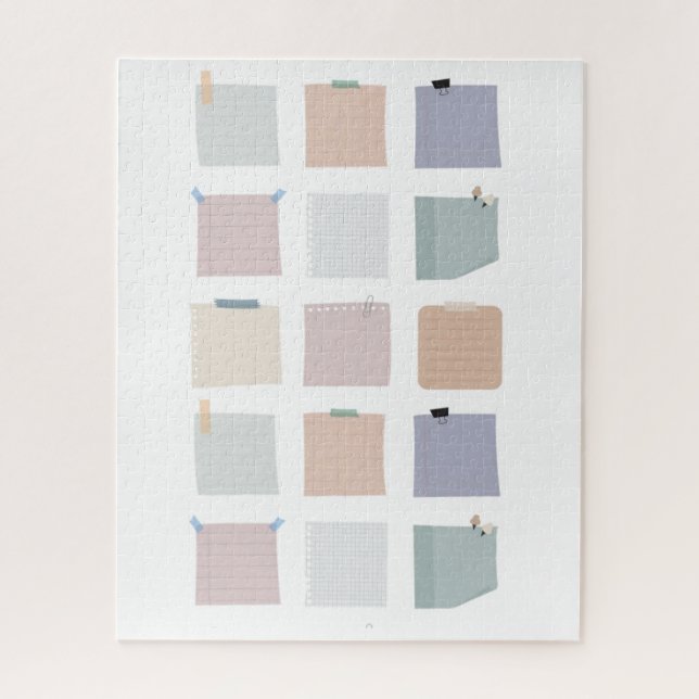 Notas quebra-cabeça (Vertical)