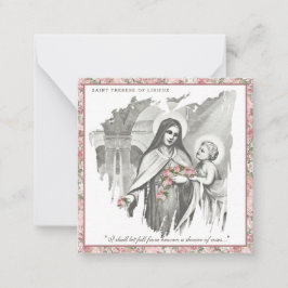 Notas Ruas Religiosas, Cartão Floral de freira católica