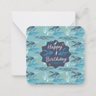 Notas Um cartão de aniversário para um Peixes