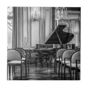 Notas Vazias Foto de Música Preta e Branca