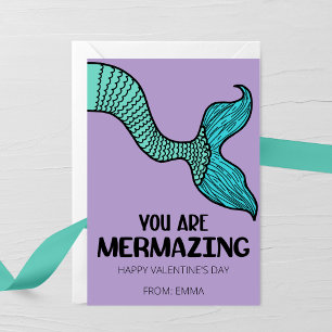 Notas Você É um Cartão de Dia dos Namorados Mermazing pa