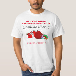 Note por favor: O Natal é camisetas engraçadas