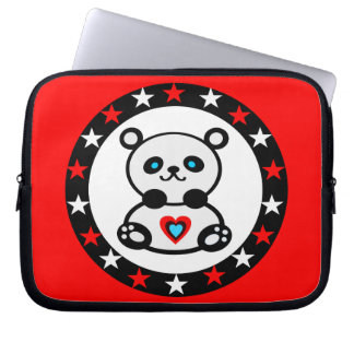 Notebook »¦๑Adorável capa de laptop Panda Rosa para Bebê๑¦«
