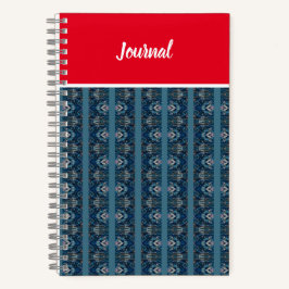 Notebook azul/vermelho por Adiela Akoo - PERSONALI