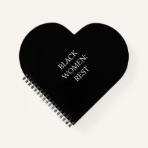 Notebook Black Women Rest