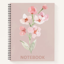 Notebook Bonito Floral
