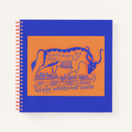 Notebook Bull Inspirado Grego de Duas Toneladas