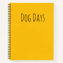 Notebook Cachorro