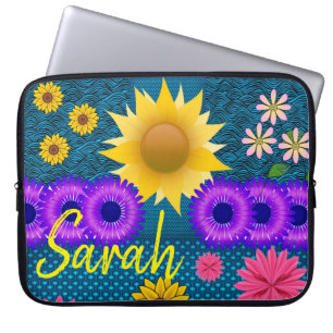 Notebook Capa Floral para Ipad