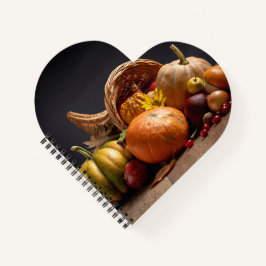Notebook com Forma de Coração Spiral