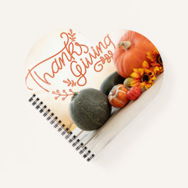 Notebook com Forma de Coração Spiral