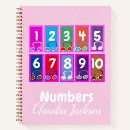 Notebook de 1 a 10 matemática precoce