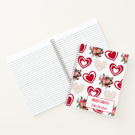 Notebook de amor na escola moderna