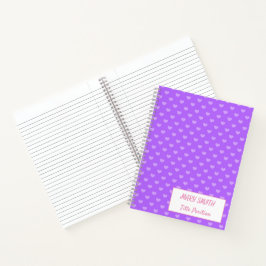 Notebook de amor na escola moderna