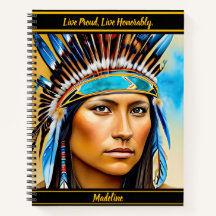 Notebook de Arte Nativo: Legalidade Tribal