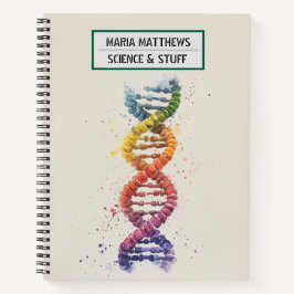 Notebook De DNA E Ciência