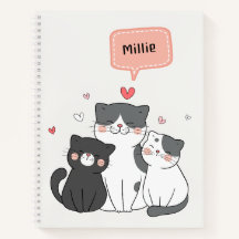 Notebook de Gatinho bonito
