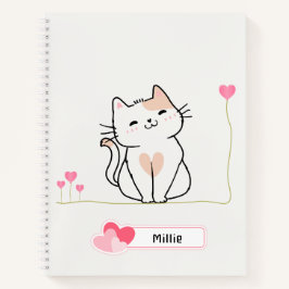 Notebook de Gatinho bonito
