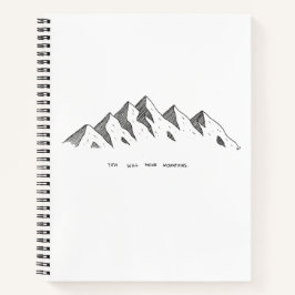 Notebook de montanha