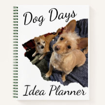 Notebook de Planejador de Dias Cachorros