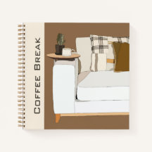 Notebook de quebra de café