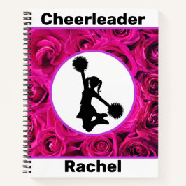 Notebook de Rosas Rosa cheerleader