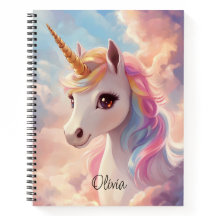 Notebook Dreamy Unicorn Espiral