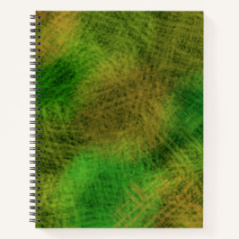 Notebook espiral a cores da natureza