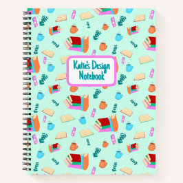 Notebook espiral | Amantes de Livro Louco em Casa