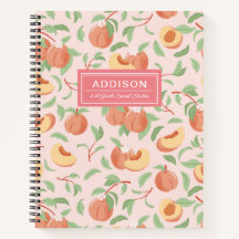 Notebook Espiral Cor-de-Rosa Esbranquiçado
