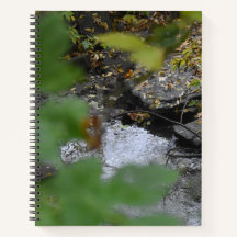 Notebook espiral de aprimoramentos na Terra