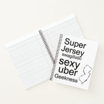 Notebook espiral de Nova Jersey