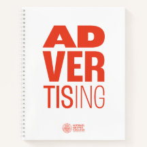 Notebook espiral de publicidade Kean MGC