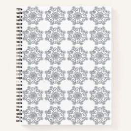Notebook espiral Diamond Snowflakes