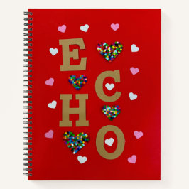 Notebook espiral ECHO LOVE